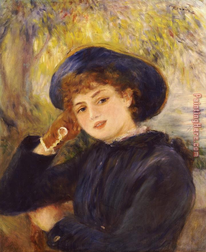 Pierre Auguste Renoir Portrait of Mademoiselle Demarsy